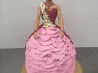 バービーの恋人「ケン人形」に女性用ドレスを着せた「ドールケーキ」に思わぬ反響