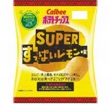 カルビー ポテトチップス SUPERすっぱいレモン味 1箱(12袋入)