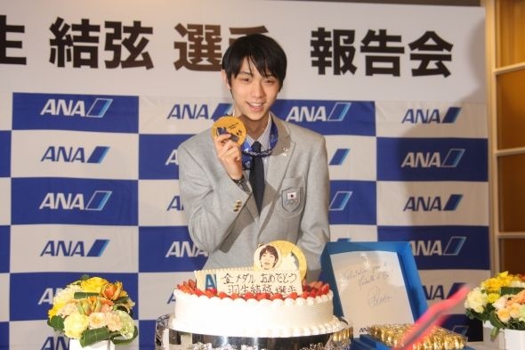 羽生結弦選手（J-CASTニュース編集部撮影）