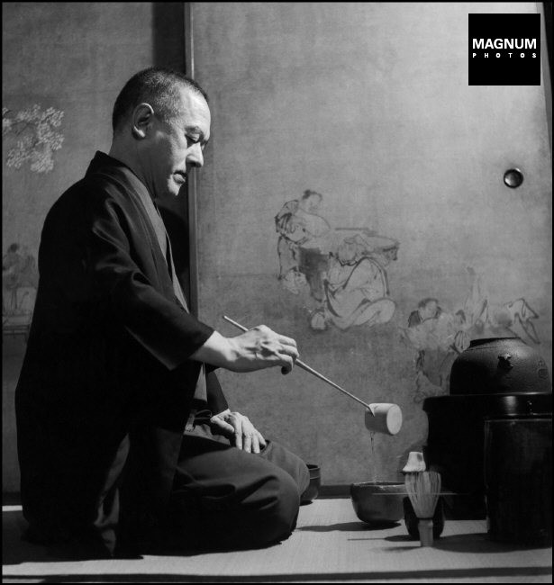 JAPAN. Kyoto. The ritual of tea. 1951.