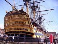 戦列艦・ヴィクトリー（HMS Victory）　画像は「Wikipedia」より引用