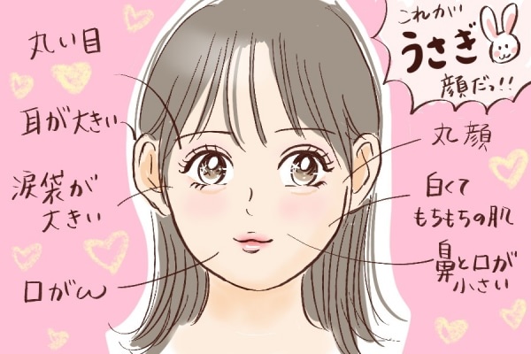 「うさぎ顔」の特徴8つ