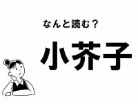 【難読】なんと読む？ 「小芥子」の正しい読み方