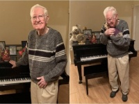 90歳の誕生日を迎えた父親の願いは「SNSってやつに載りたい」その願いが叶う（アメリカ）