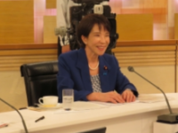 高市早苗氏の公式ホームページより