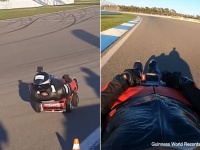 子供用電動乗用玩具を改造し時速148kmを達成、ギネス世界記録に認定される