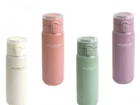 こんなの欲しかった！　リングで簡単に持ち運べる、さわやかカラーのステンレスボトル新発売