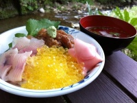 「黄金イクラ」の豪華親子丼（画像提供：しゃくなげの森）