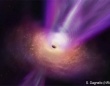 標的に強力な粒子ジェットを発射する「デス・スター」のようなブラックホールを16個発見