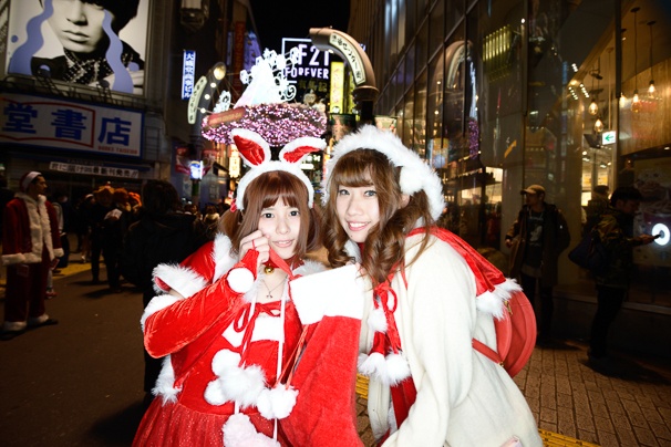 2015年クリスマスのサンタコスプレのギャル写真まとめ10