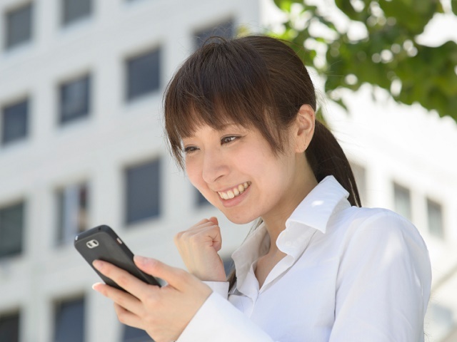 就活中の女性