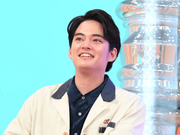 中山優馬　※画像は『トリニクって何の肉！？』（テレビ朝日系）の公式ツイッターアカウント『＠abctoriniku』より