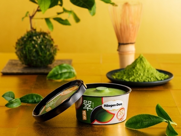 ハーゲンダッツ35周年記念「翠～濃茶～」、特別なアイスクリームを期間限定で発売