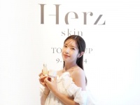 新作クリームを一足先に体験！　くみっきーのスキンケアブランド「Herz skin」タッチアップイベントレポート