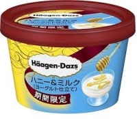 ミルクアイスとハニーソースの爽やかな味わい！ハーゲンダッツ ミニカップ「ハニー＆ミルク（ヨーグルト仕立て）」4月19日発売