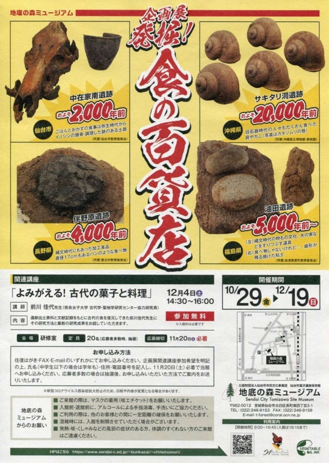 地底の森ミュージアムのウェブサイトより