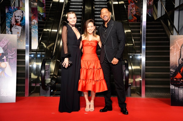 ウィル・スミス、マーゴット・ロビー、福原かれんが来日！『スーサイド・スクワッド』ジャパン・プレミアにファン大熱狂