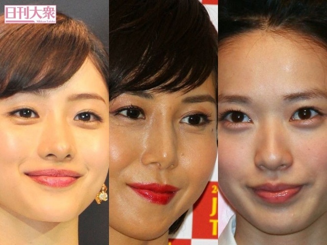 石原さとみ、松嶋菜々子、戸田恵梨香
