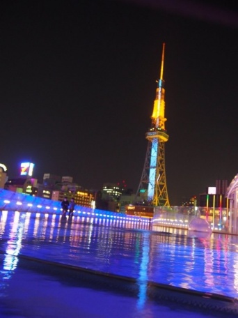 展望広場と名古屋テレビ塔