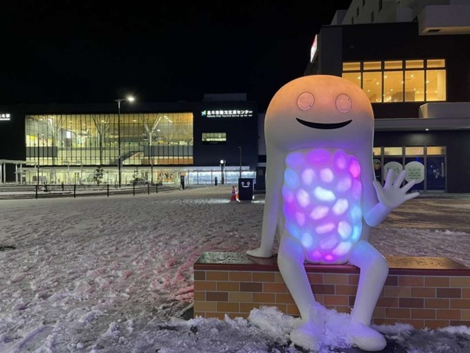 光ってる(画像はゆっくり道南@Z6_userさん提供)