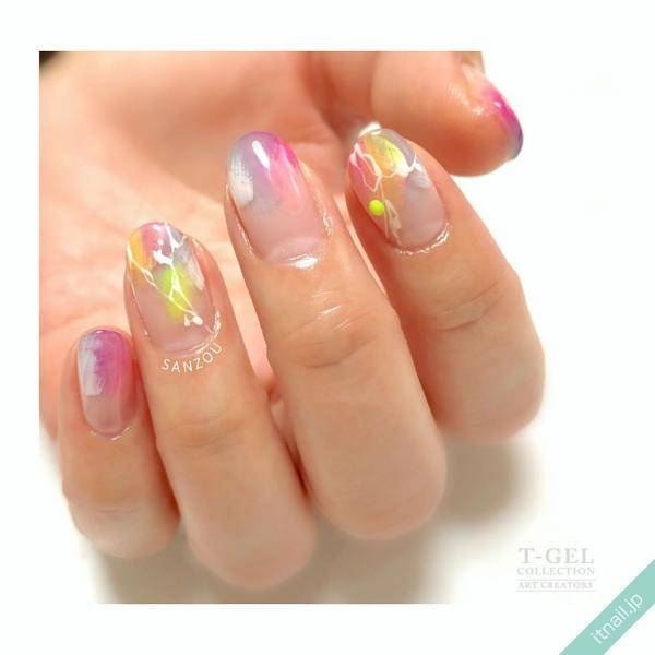 ねいる屋〜SANZOU〜(神奈川)が投稿したネイルデザイン [photoid:I0083143] via Itnail Design (622589)