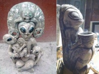 異星人とのコンタクトの証明か？メキシコの洞窟内で宇宙人やUFOと思わしき彫刻が刻まれた石が発見される