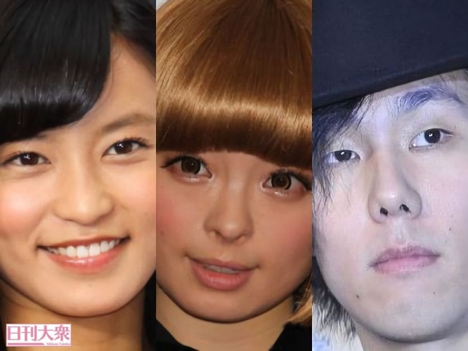 小島瑠璃子、きゃりーぱみゅぱみゅ、野田洋次郎（RADWIMPS）