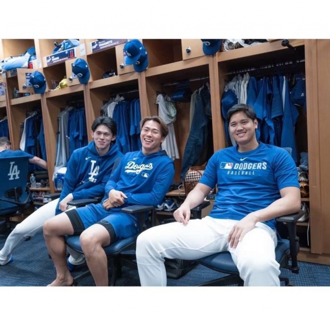 Instagram:山本由伸(@yoshinobu__yamamoto)より