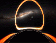 ブラックホールに落ちたら宇宙はどう見えるのか？NASAのシミュレーション映像がすごかった