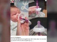 英国で絶賛！赤ちゃんに薬を飲ませる画期的な裏技が話題に