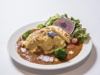 ハロウィンよりお昼寝ウォンバットさんオムライス