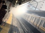新宿駅で火事！？　利用者は一時混乱状態に