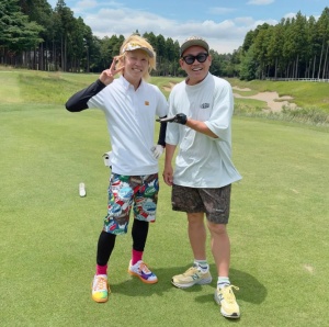復帰果たした手越祐也、宮川大輔との和やかなゴルフ交流