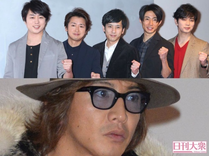 （上）嵐、木村拓哉