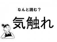 【難読】“きふれ”ではありません！「気触れ」の正しい読み方