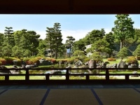 二条城・「香雲亭」から清流園を望む（画像提供：京都市文化市民局元離宮二条城事務所）