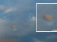 き、消えた！？光学迷彩を駆使し雲に隠れる未確認飛行物体が撮影される（アメリカ）
