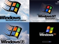 マイクロソフトのWindows 95からWindows10までの起動音を35秒で聴く動画