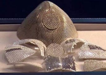 ダイヤと金でできた世界一高級なコロナ感染予防マスク。お値段なんと1億6千万円（イスラエル）
