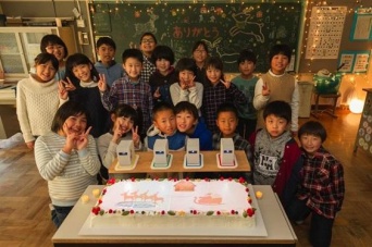 子供たちの笑顔にメリークリスマス