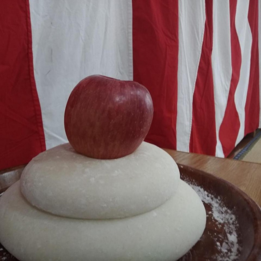 リンゴがドーン！（Manato.Nさんのツイートより）