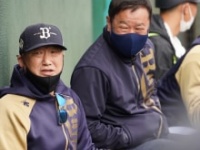 中嶋聡監督、福良淳一GM