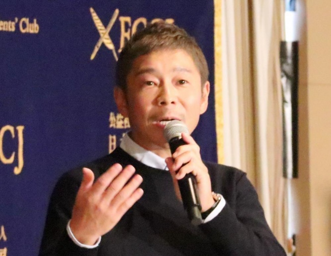 ZOZOの前澤友作社長（18年10月撮影）