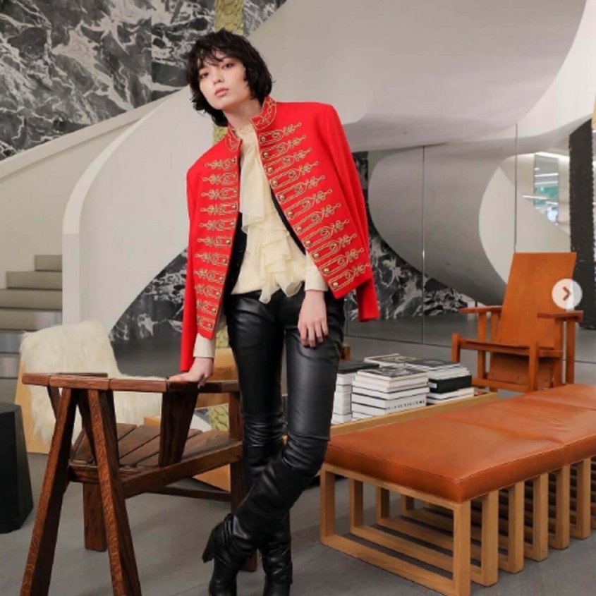 インスタグラム：平手友梨奈(@im_yurinahirate)より