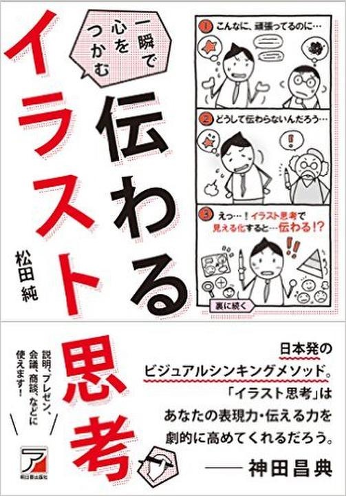『一瞬で心をつかむ　伝わるイラスト思考』（明日香出版社刊）