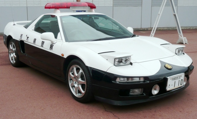 栃木県警のNSX