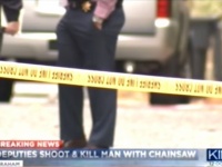 米でチェーンソーを持った男が保安官代理に向かって突進した末に死亡