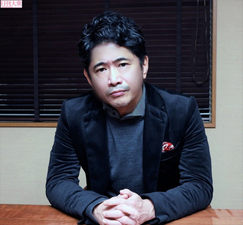 真剣に語ってくれた萩原聖人さん　　撮影：小島愛子