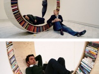 本棚買うならコレ！予想のナナメ上をいく、世界のおもしろ本棚7選