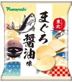 山芳製菓 ポテトチップス まぐろ醤油味 50g×12袋